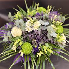    Florist Choice Purple &amp; Whites 